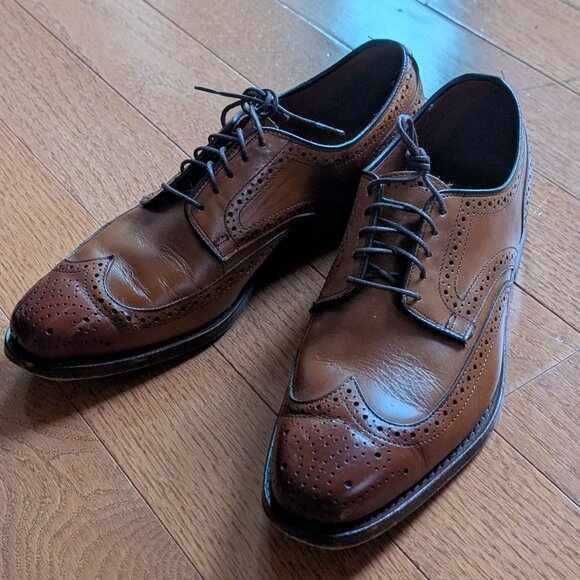 Allen Edmonds Derby Wingtip Brogues